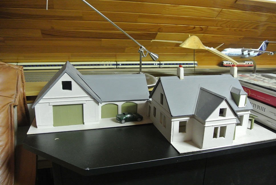 Maquette du cottage de Yoko
